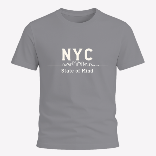 NYC State of Mind – Minimal Urban Skyline Tee for City Lovers