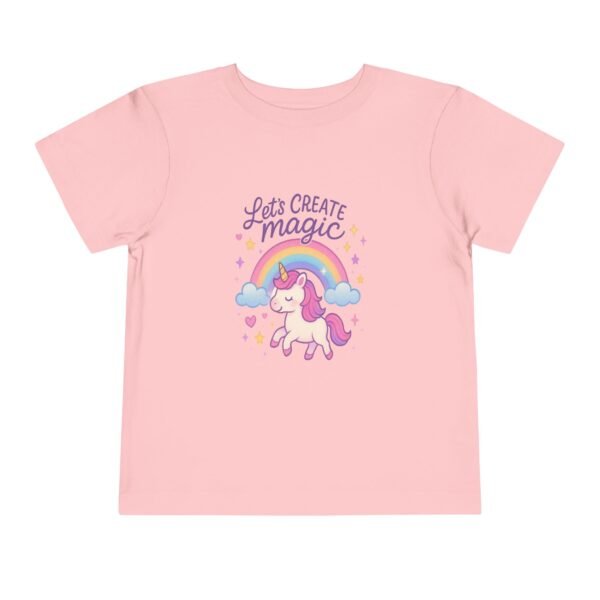 Let’s Create Magic – Unicorn Toddler T-Shirt for Girls | Cute & Colorful Gift