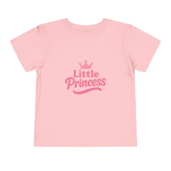 Little Princess – Cute Toddler Girl T-Shirt – Pink Crown Tee Gift for Girls – Fun Birthday or Everyday Outfit