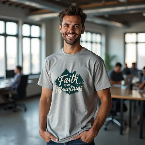 Faith Moves Mountains Tshirt